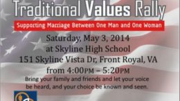 Traditional Values Rally