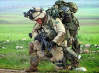 Soldier Praying
