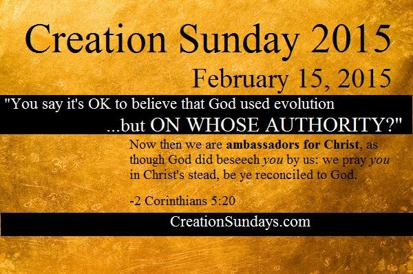Creation Sunday 2015