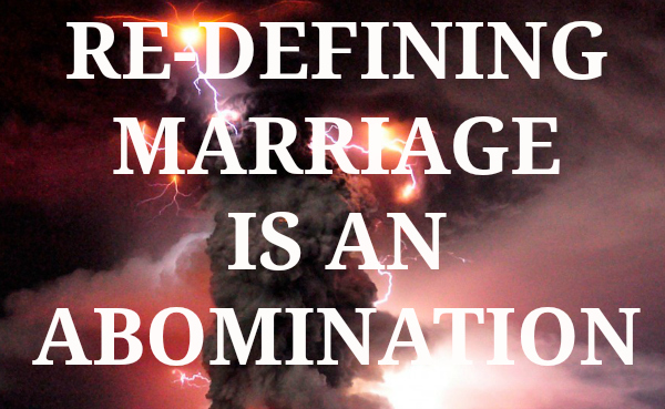 Redefining Marriage is an ObamaNation Right Side News