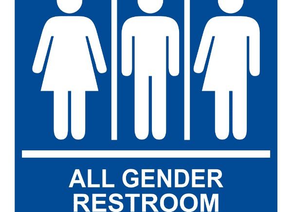 ADA-Gender-Neutral-Sign-RRE-25413-99 White on Blue 600