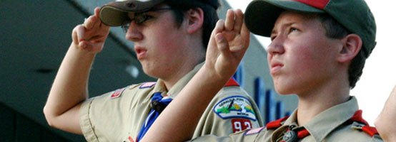 Boy Scouts No longer straight