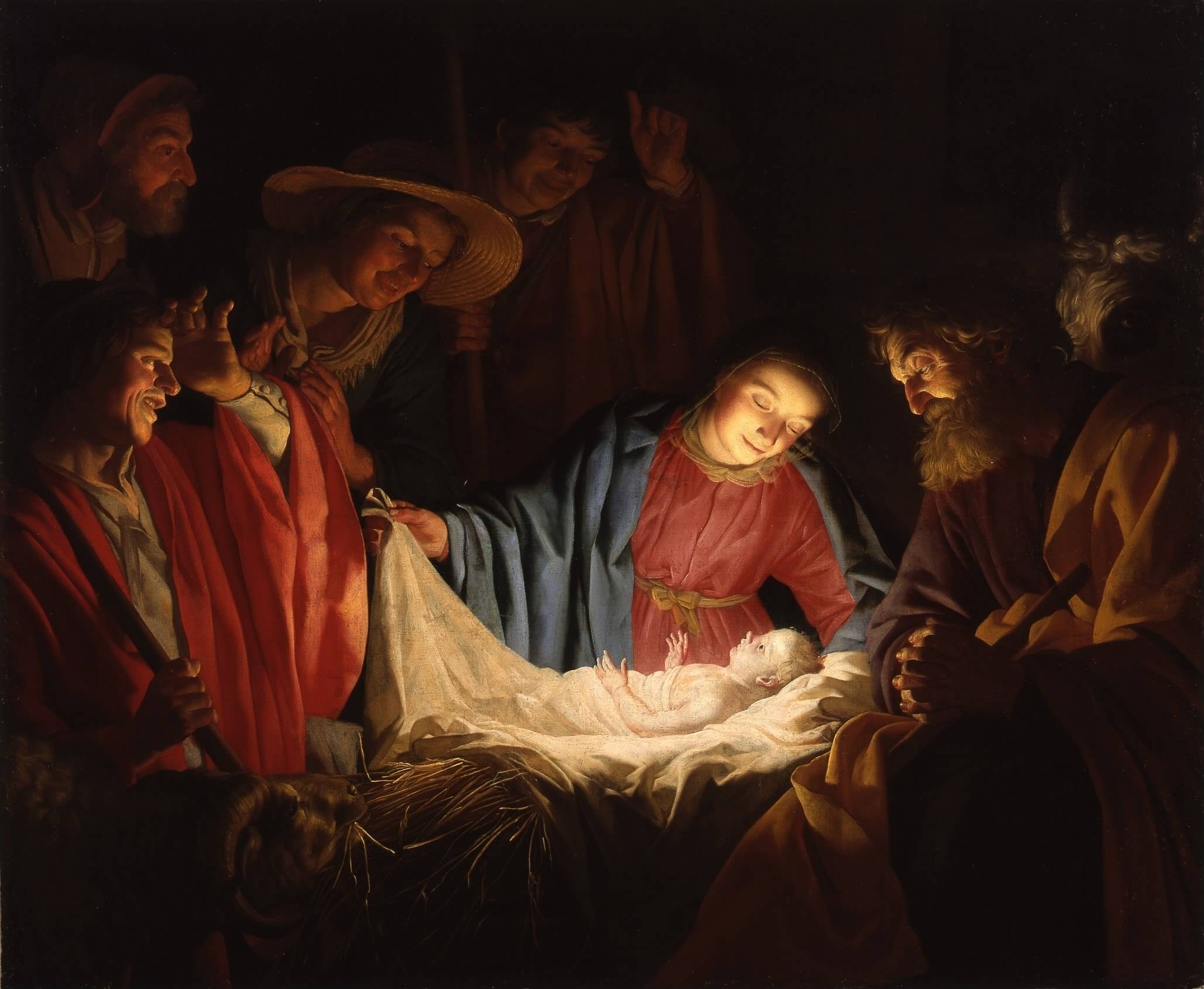 Gerard van Honthorst Adoration of the Shepherds 1622 1