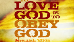 obedience to God