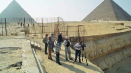 Giza Plateau Filming