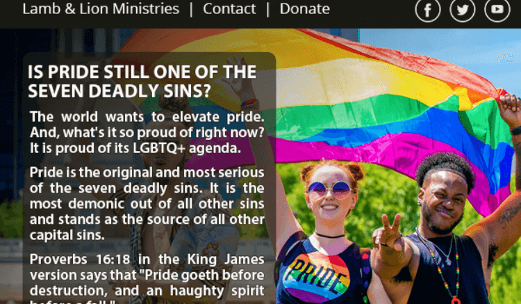 pride is a deadly sin