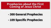 Prophecies Jesus Christ