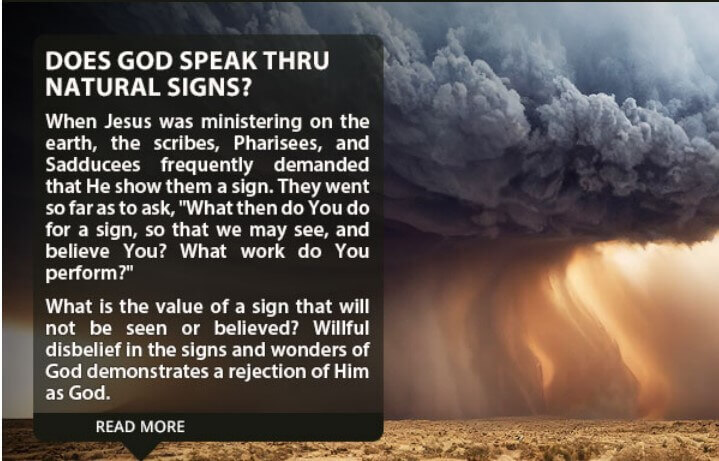 Nature and Nature’s God | Does God Speak through Natural Signs?