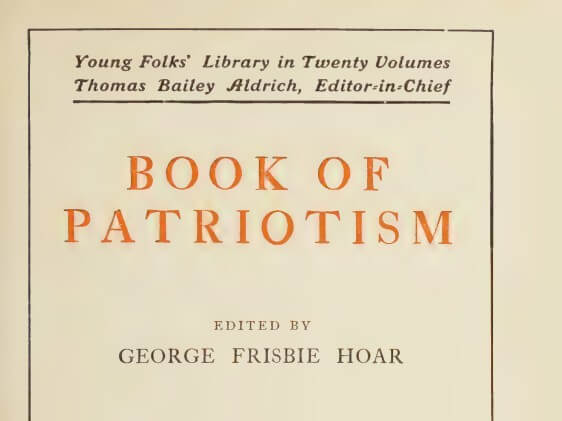 Book of Patriotism Cover Cropped