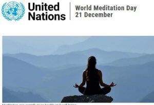 United Nations World Meditation Day