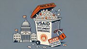 DOE USAID shredding documents