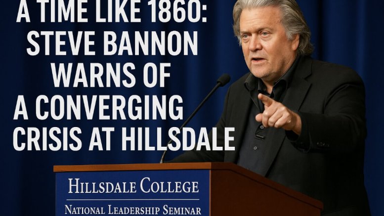 Steve Bannon Hillsdale