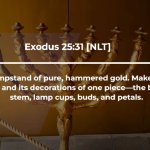 Tabernacle Golden Lampstand