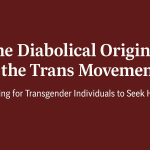 praying for trans people to get help and seek God