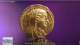 Queen Berenice II of Egypt Gold Quarter drachma