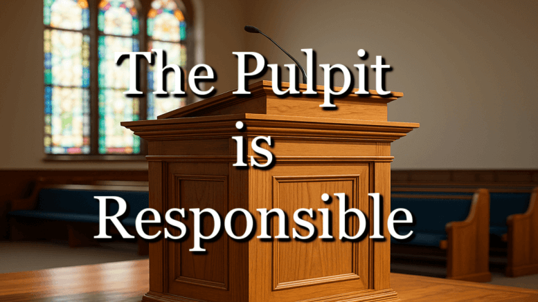 the pulpit is responsible