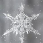 Jewels of Winter Snow flake