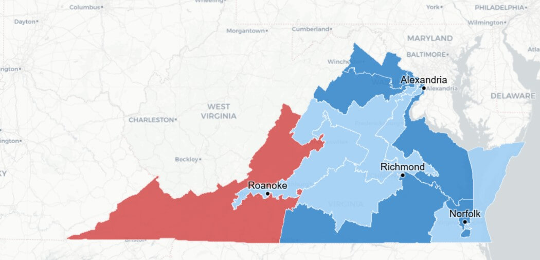 Virginia Redistricting Map 2026