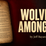Wolves Among Us series banner — Bible open to John 1 with red background — by Jeff Bayard, Virginia Christian Alliance
