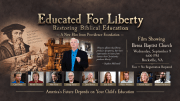 Educated for Liberty film showing at Berea Baptist Church in Rockville, Virginia, Wednesday, September 9 at 6:00 PM. Free, no registration required.